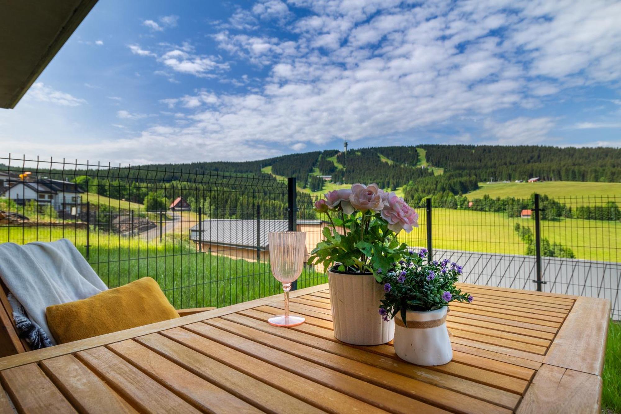 Apartmany Vista Klinovec Loučná pod Klínovcem エクステリア 写真